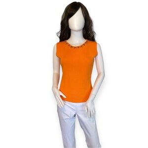Maurice Sasson Sleeveless Knit Top